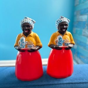 Luzianne Coffee Salt & Pepper Shakers